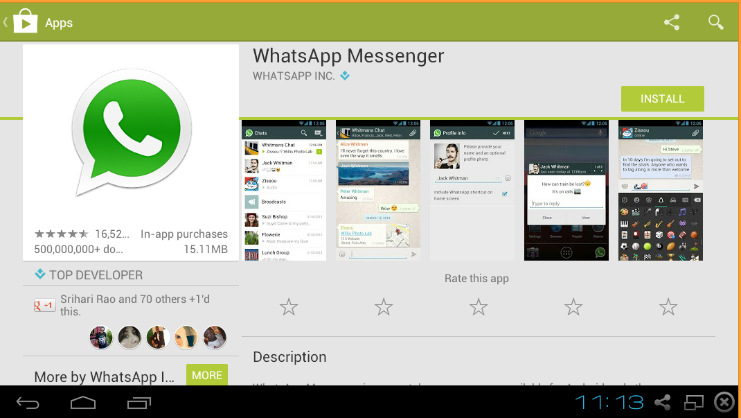 Whatsapp messenger for computer